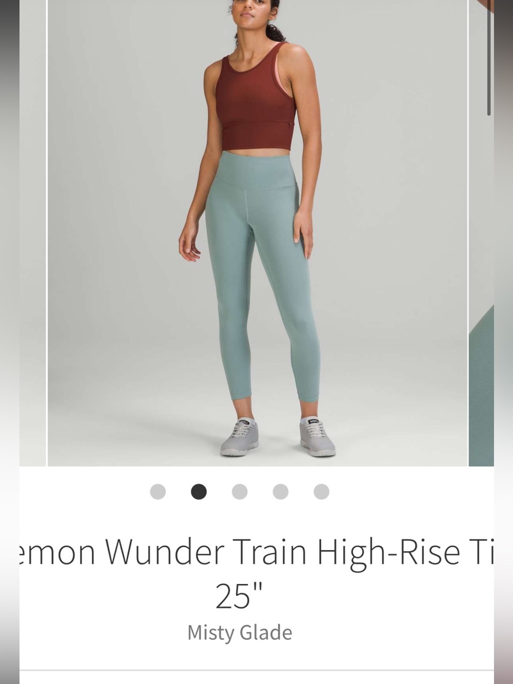 lululemon athletica High-Rise 25" Leggings in Misty Glade